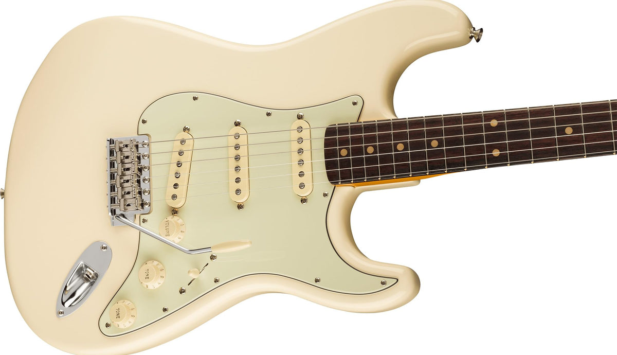 Fender American Vintage II 1961 Stratocaster - Olympic White w/ Guitar Cleaning Kit