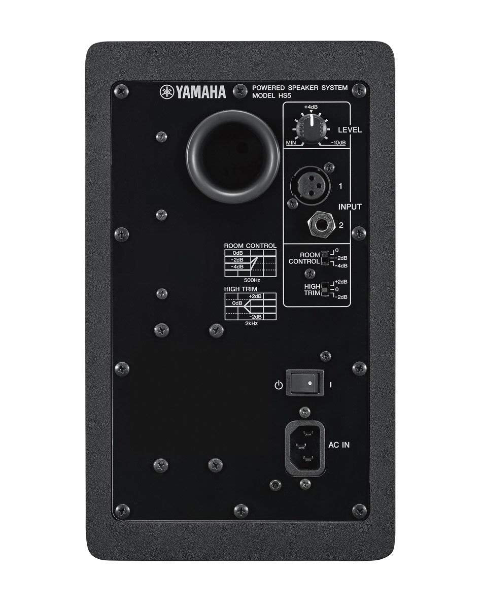 Yamaha HS5 5-Inch Powered Studio Monitor Pair w/ Stands