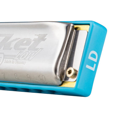 Hohner Rocket Low Harmonica - Key of Low D w/ Case