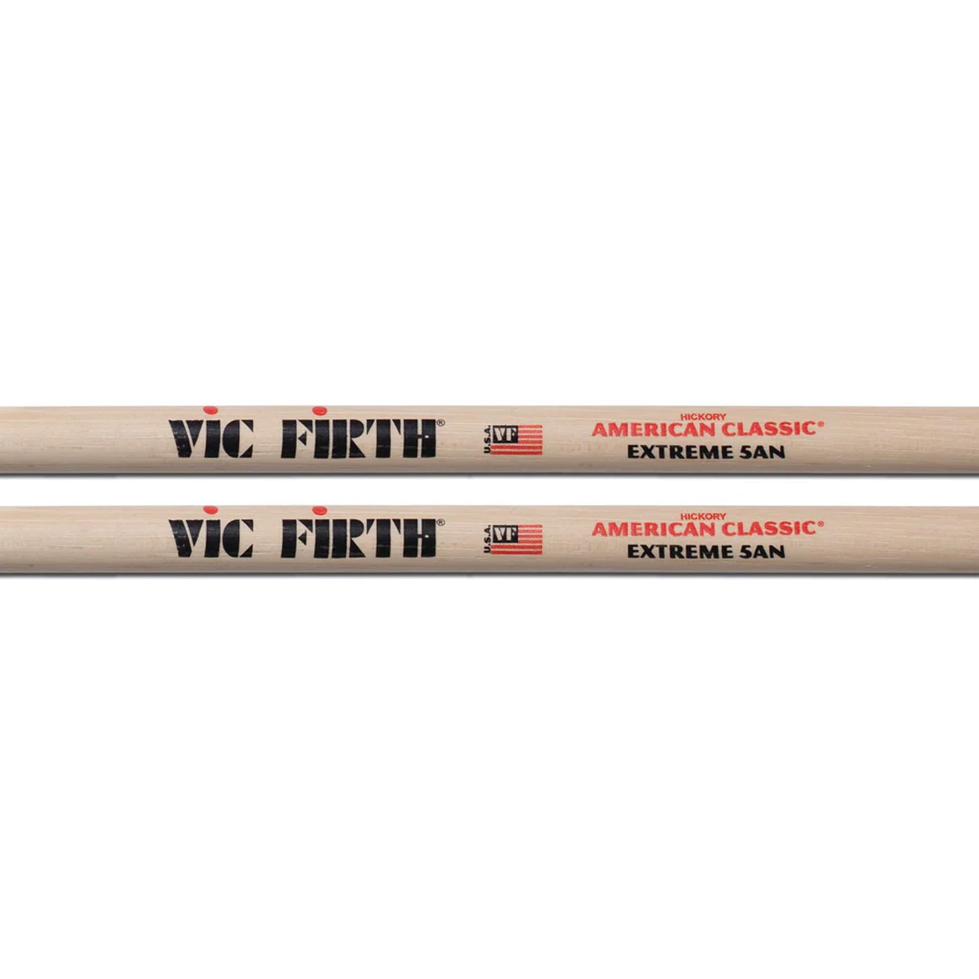 Vic Firth X5AN American Classic Extreme 5A Nylon Tip Drumsticks - 12 Pack