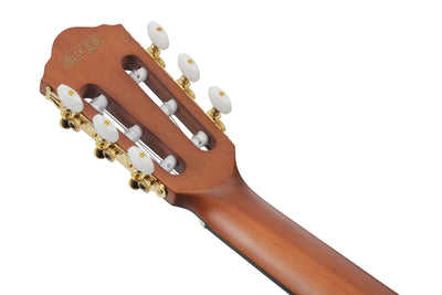 Ibanez FRH10N FRH Nylon String Acoustic-Electric Guitar - Rose Gold Metallic Flat w/ Case