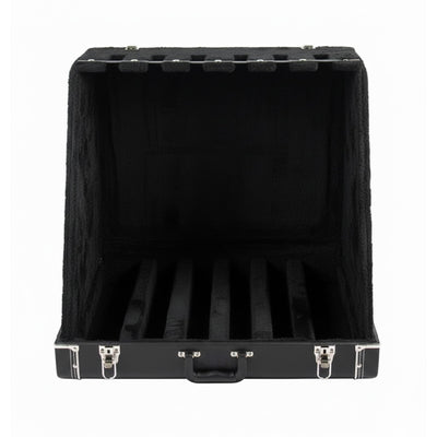 Gearlux Universal Guitar Stand Case for 6 Electric or 3 Acoustic Guitars - Teflon Covered Hardwood Exterior