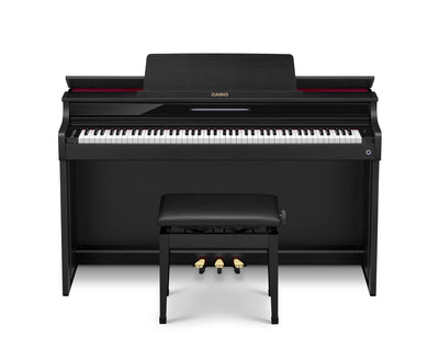 Casio AP-550 Celviano 88-Key Digital Piano - Black w/ Headphones