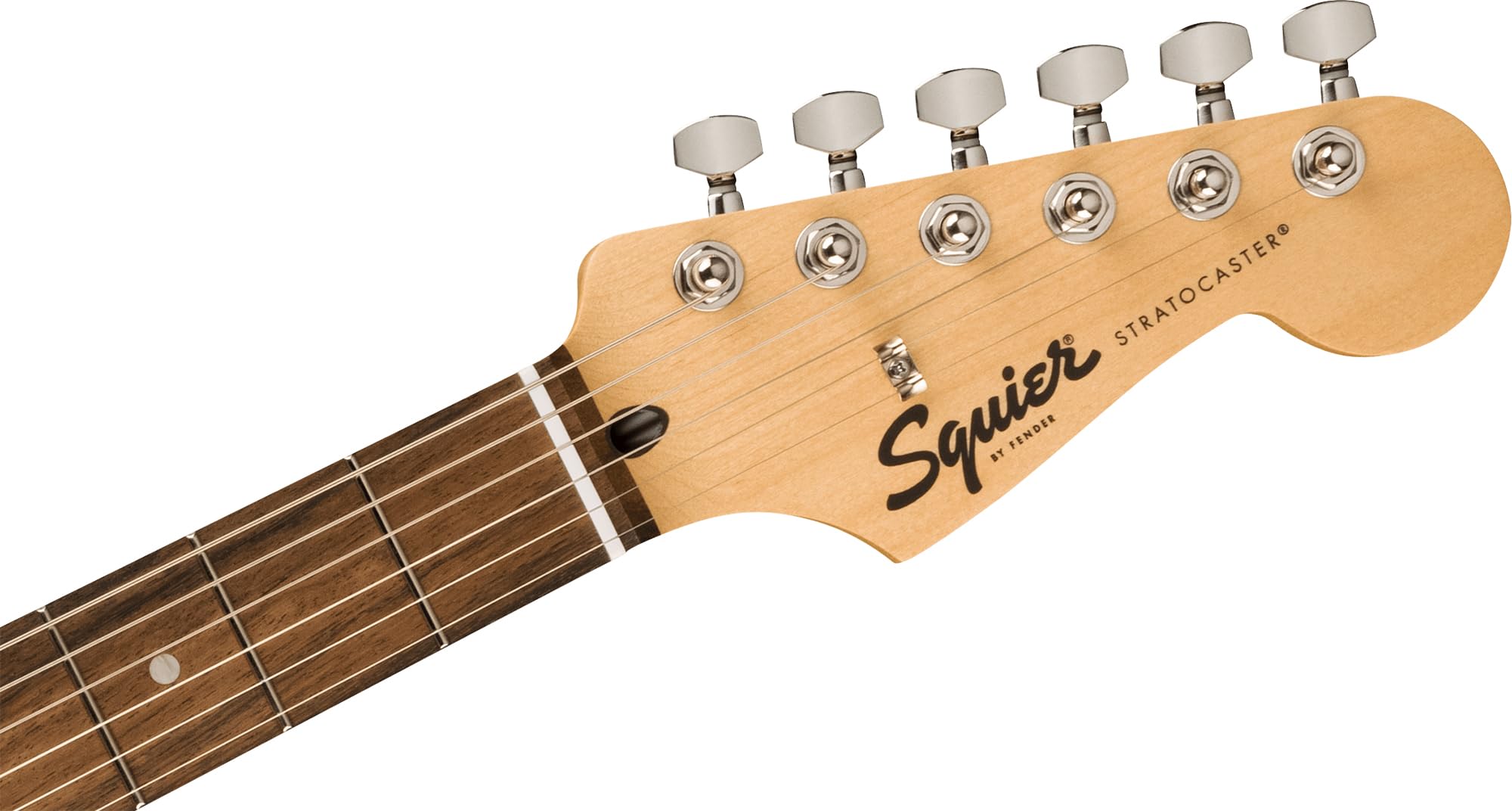 Fender Squier Sonic Stratocaster - Arctic White w/ Mustang Micro