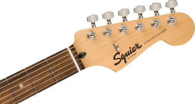 Fender Squier Sonic Stratocaster - Arctic White w/ Mustang Micro