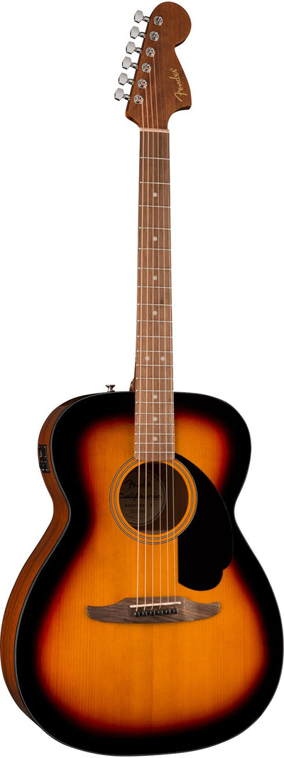 Fender California Standard Monterey E Acoustic-Electric Guitar - 3-Color Sunburst w/ Case