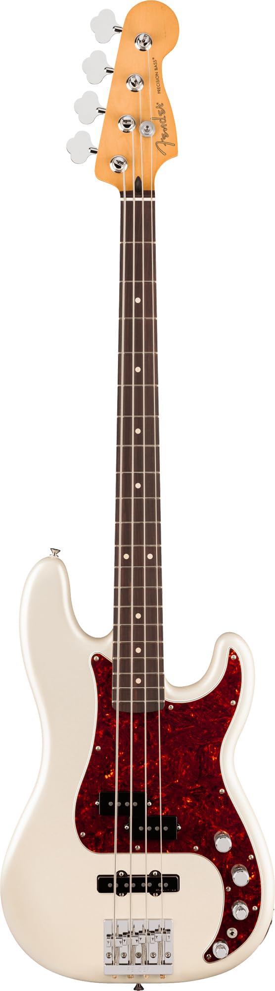 Fender Player II Modified Active Precision Bass - Olympic Pearl w/ Cleaning Kit
