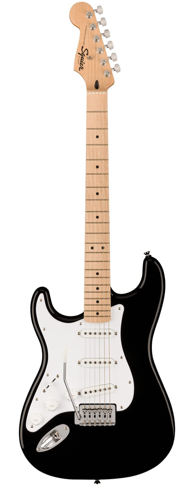 Fender Squier Sonic Stratocaster, Left Handed - Black w/ Frontman 10G Amp