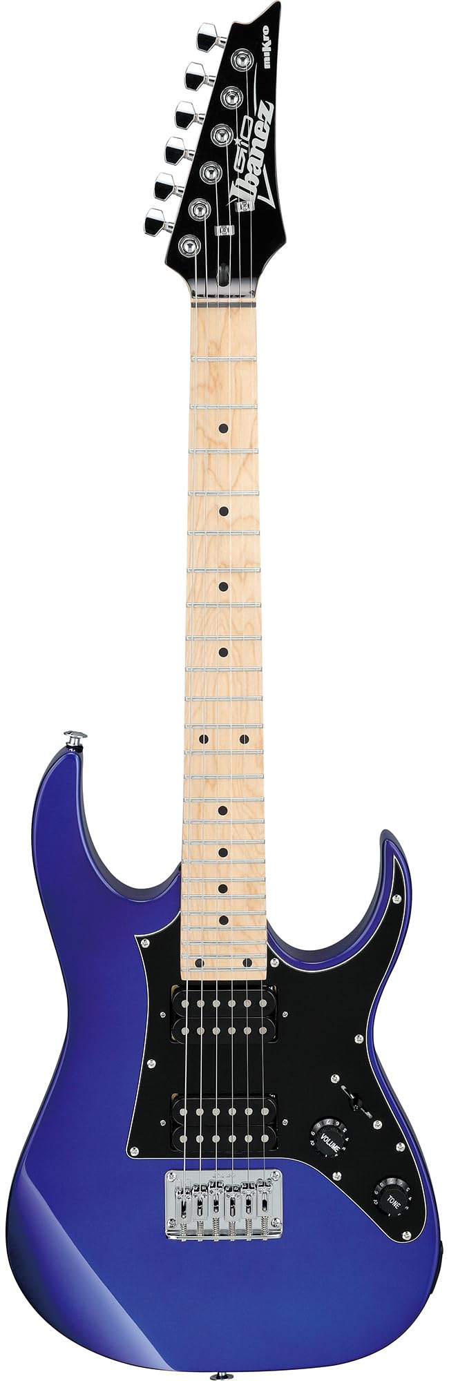 Ibanez GRGM21M miKro Short Scale Electric Guitar - Jewel Blue w/ Gig Bag