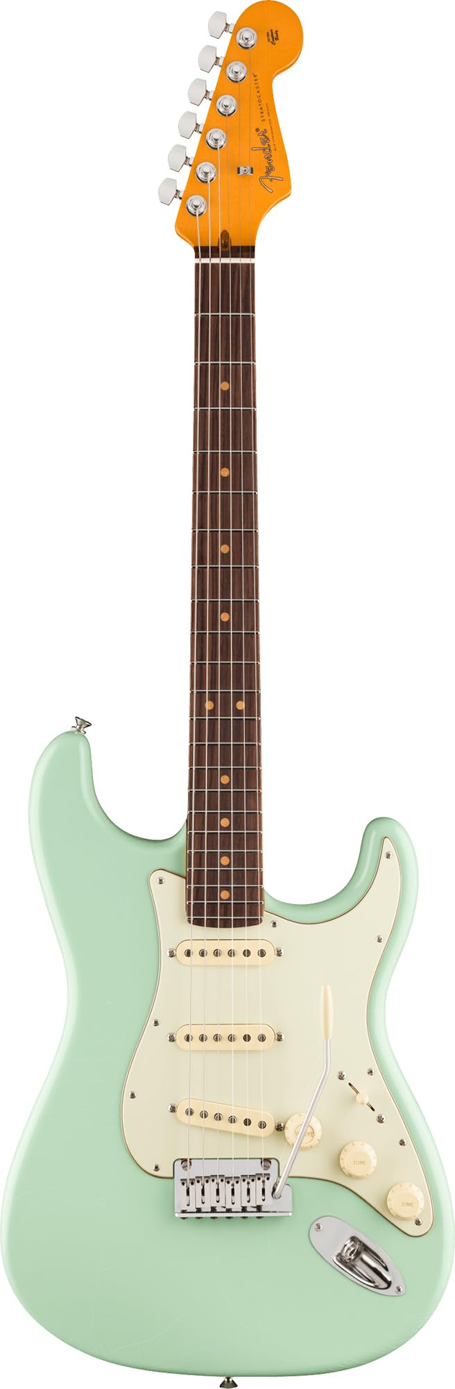 Fender American Ultra Luxe Vintage '60s Stratocaster - Surf Green w/ Guitar Cleaning Kit