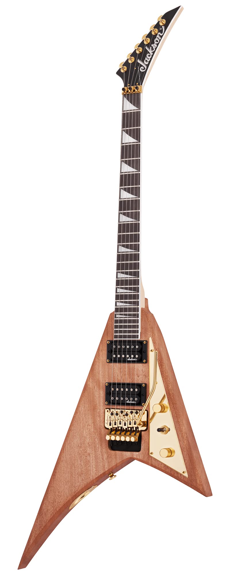 Jackson JS Series Rhoads MAH JS32 Electric Guitar - Natural w/ Instrument Cable