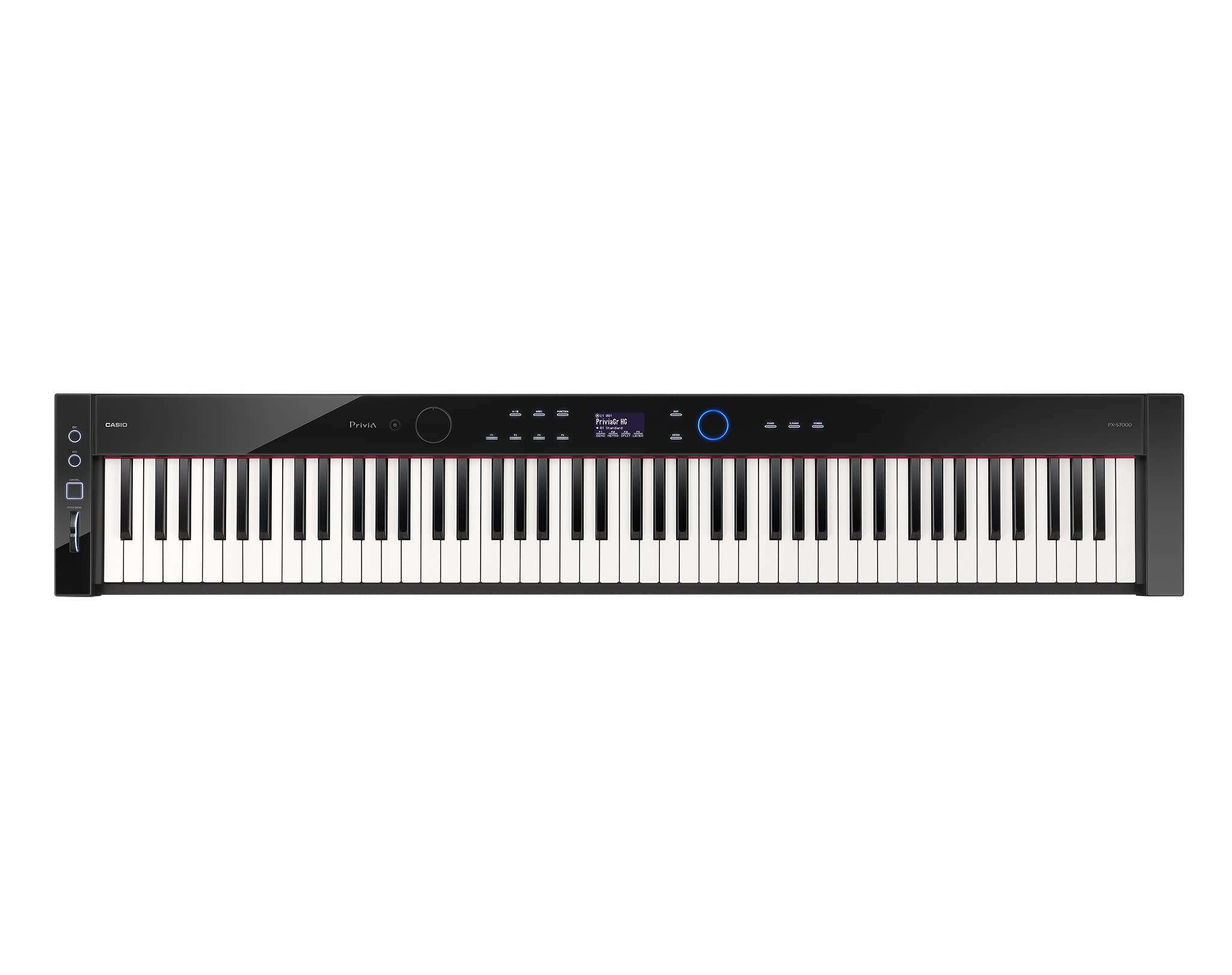 Casio PX-S7000 Privia Slim Digital Piano - Black w/ Furniture Bench