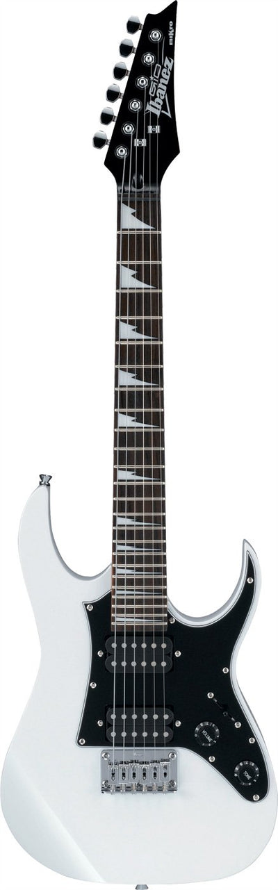 Ibanez GRGM21 RG Gio miKro Short-Scale Electric Guitar - White