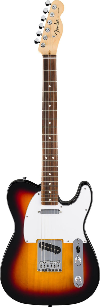 Fender Standard Telecaster - 3-Color Sunburst w/ Guitar Cleaning Kit