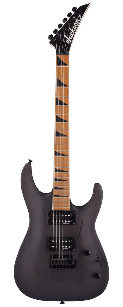 Jackson JS Series Dinky Arch Top JS24 DKAM Electric Guitar - Black Stain w/ Instrument Cable