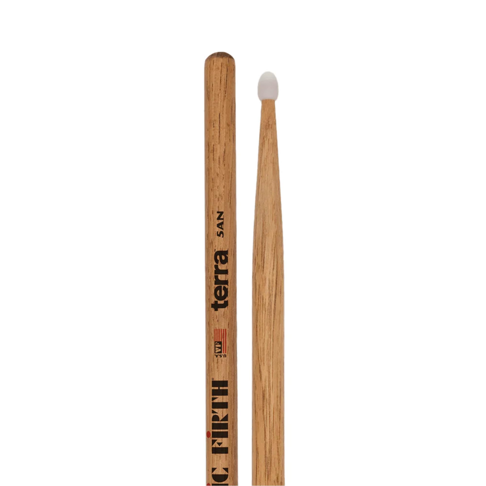 Vic Firth American Classic 5A Terra Series Nylon Tip Drumsticks - 6 Pack
