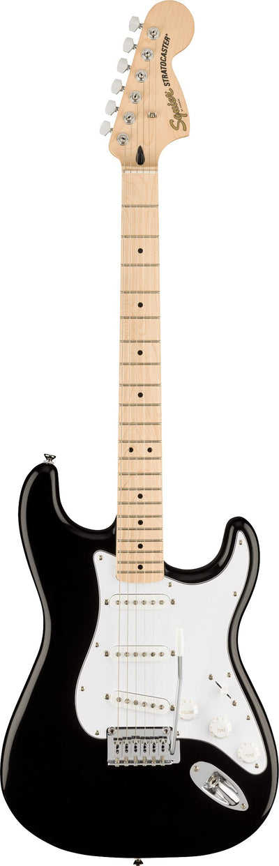 Fender Squier Affinity Stratocaster - Olympic Black w/ Gig Bag