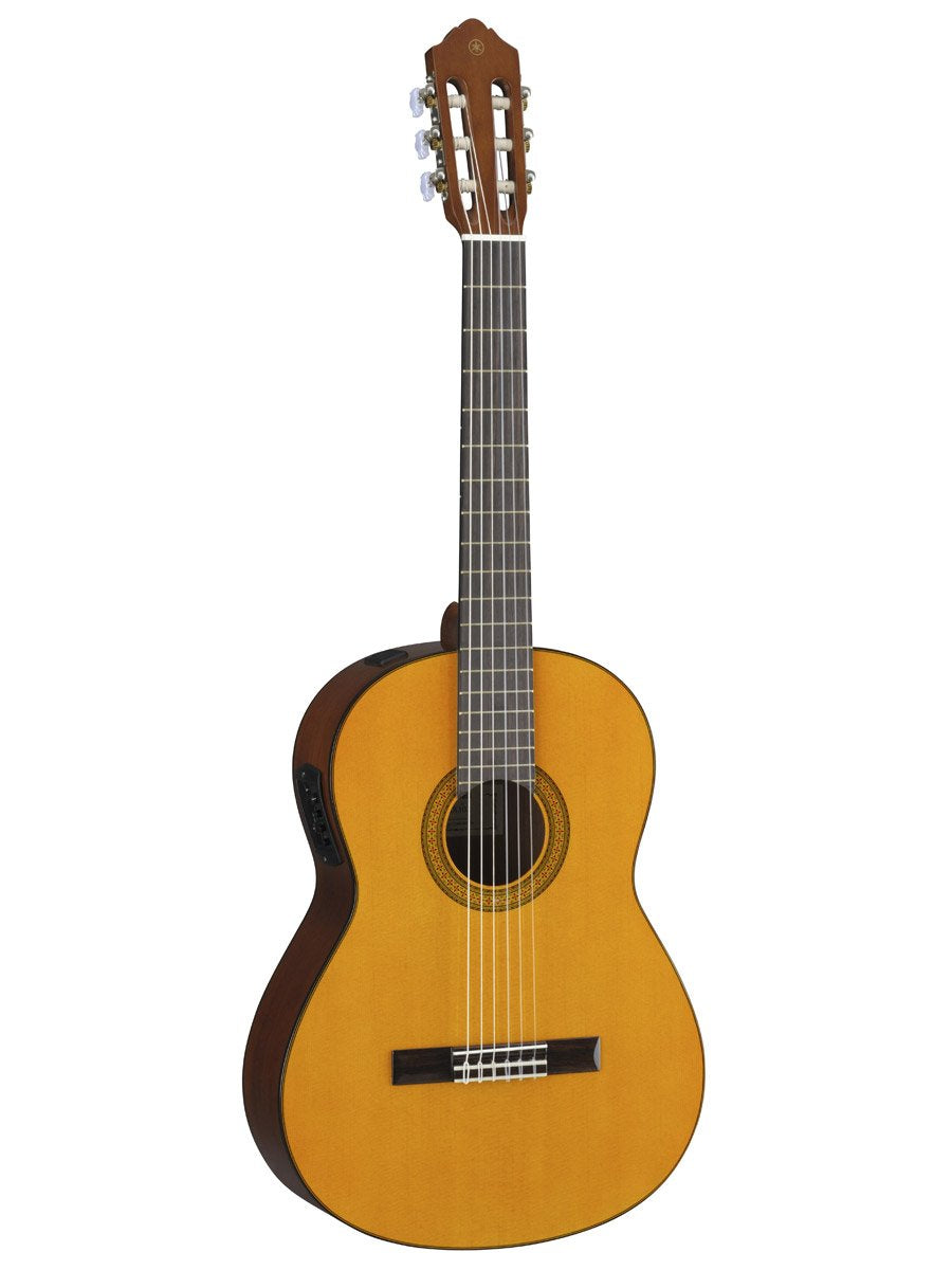 Yamaha CGX102 Classical Acoustic-Electric Guitar - Natural w/ Hard Case