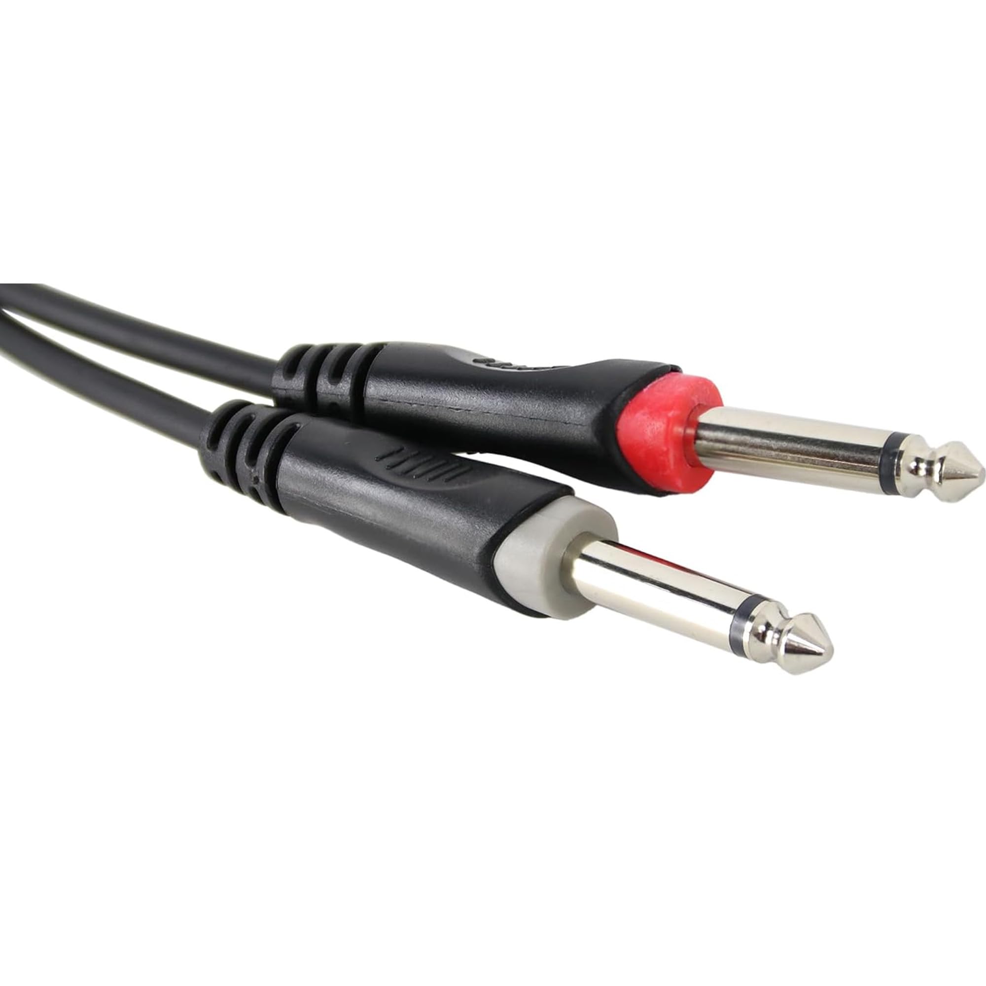 Gearlux 3.5 mm TRS to Dual 1/4-Inch TS Stereo Breakout Cable - 10 Feet