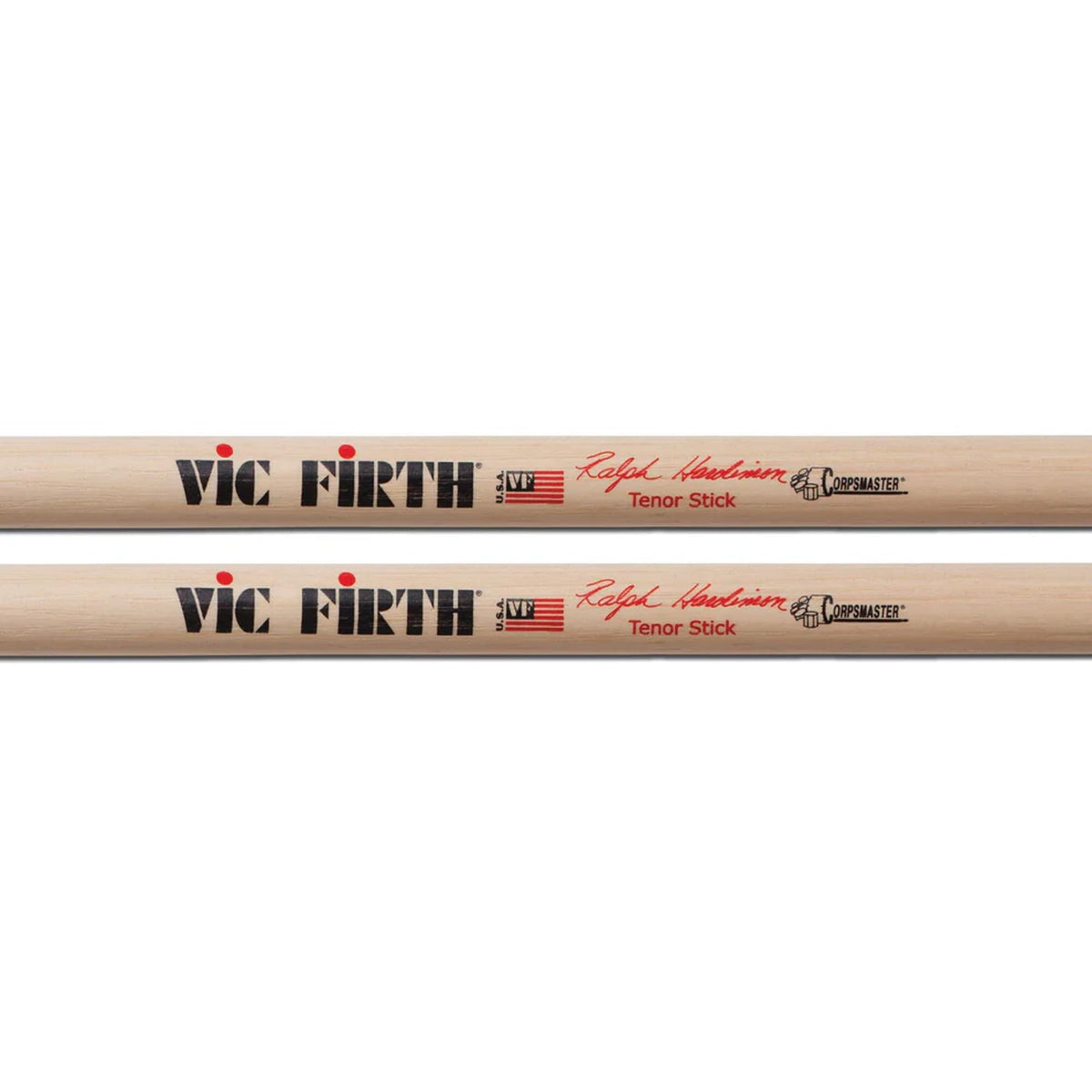 Vic Firth SRHTS Corpsmaster Multi-Tenor Ralph Hardimon Drumsticks - 3 Pack