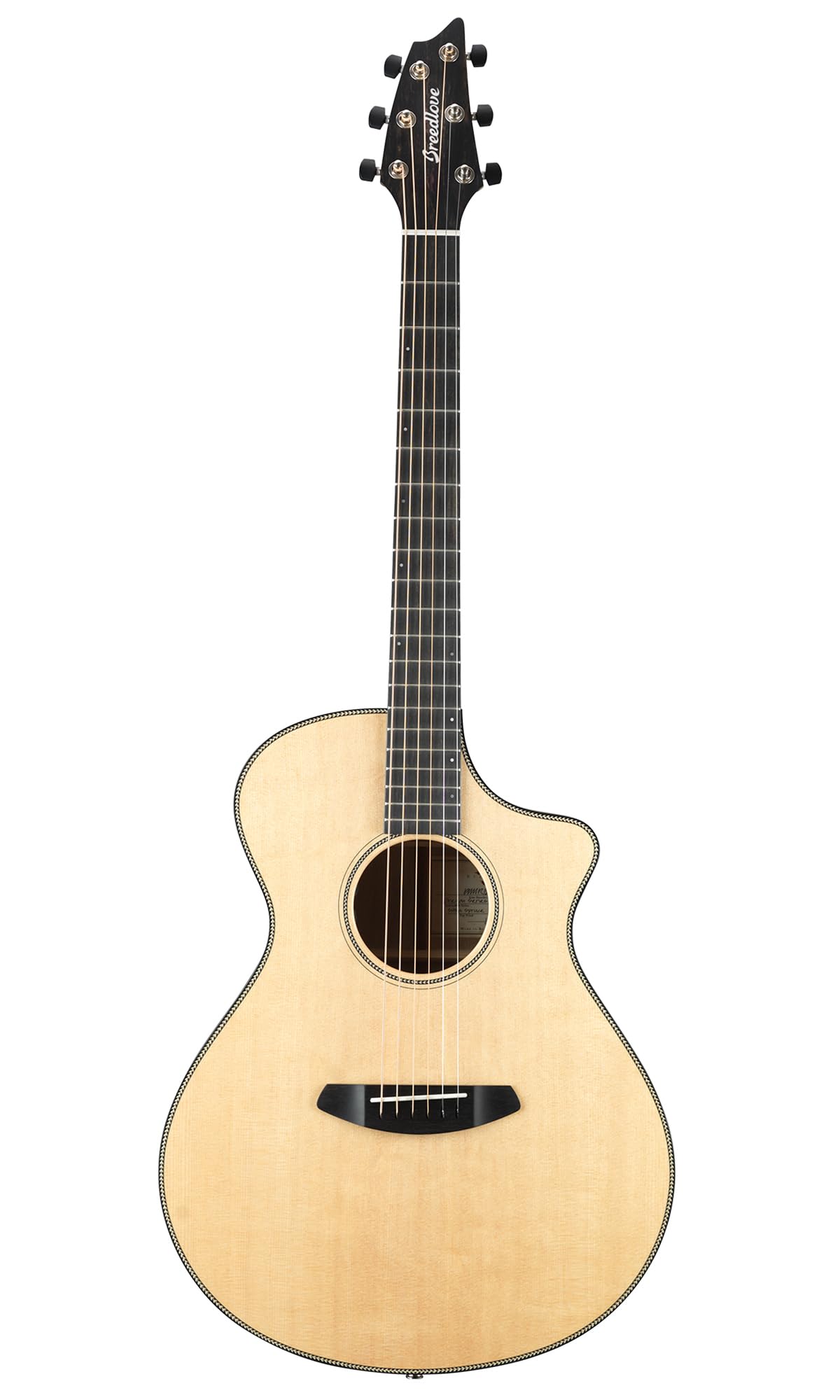 Breedlove Oregon Concert CE - Natural Sitka-Myrtlewood w/ Hard Case