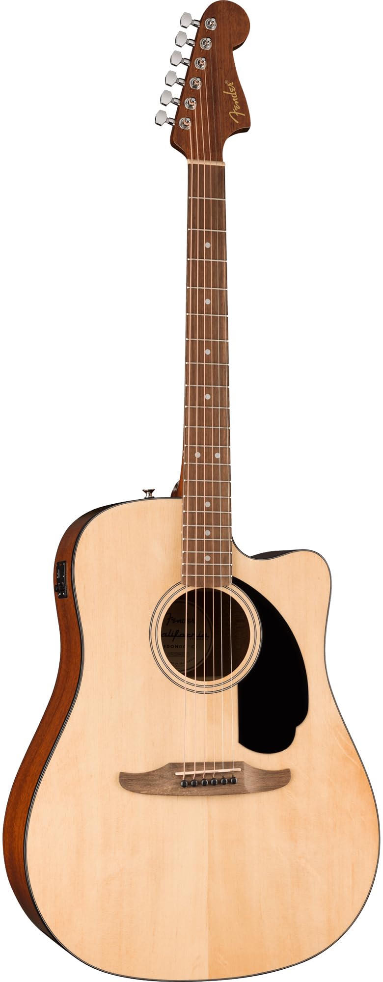 Fender California Standard Redondo CE Dreadnought Acoustic-Electric Guitar - Natural w/ Gig Bag