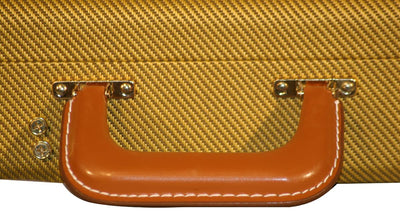 Gator GW-ELECTRIC Deluxe Wood Case for Electric Guitars - Tweed w/ Strap