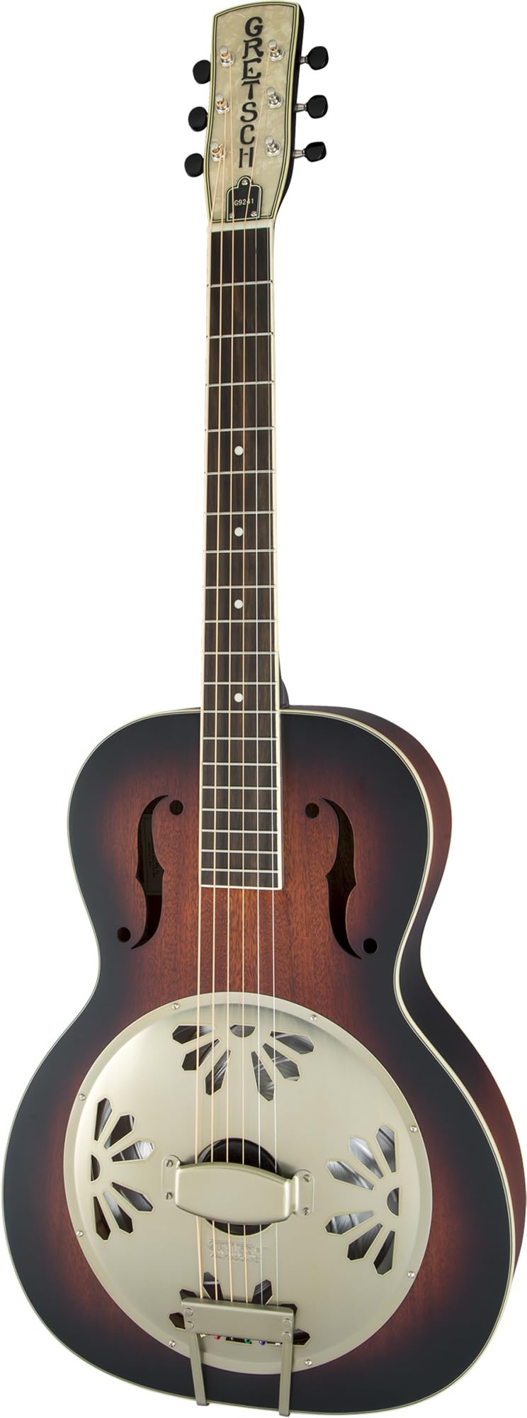 Gretsch G9240 Alligator Biscuit Round-Neck Acoustic Resonator Guitar - 2-Color Sunburst w/ Strap