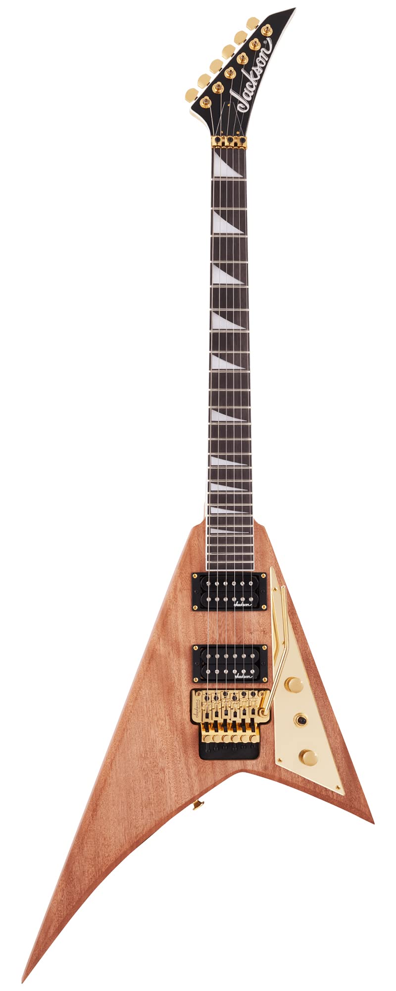 Jackson JS Series Rhoads MAH JS32 Electric Guitar - Natural w/ Instrument Cable