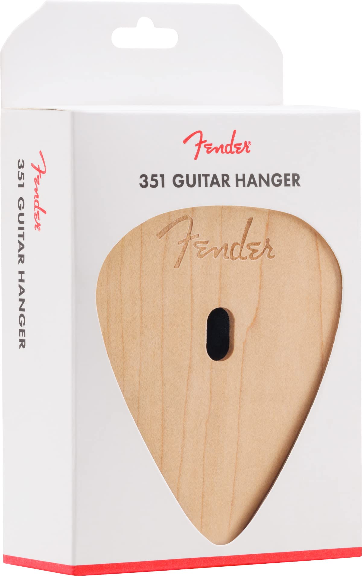 Fender 351 Guitar Wall Hanger - Maple 1 Pack w/ Tuner