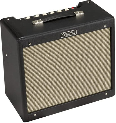 Fender Blues Junior IV Guitar Combo Amplifier - Black w/ Fender Amperstand Guitar Cradle