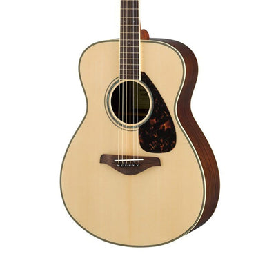 Yamaha FS830 Solid Top Small Body Acoustic Guitar - Natural