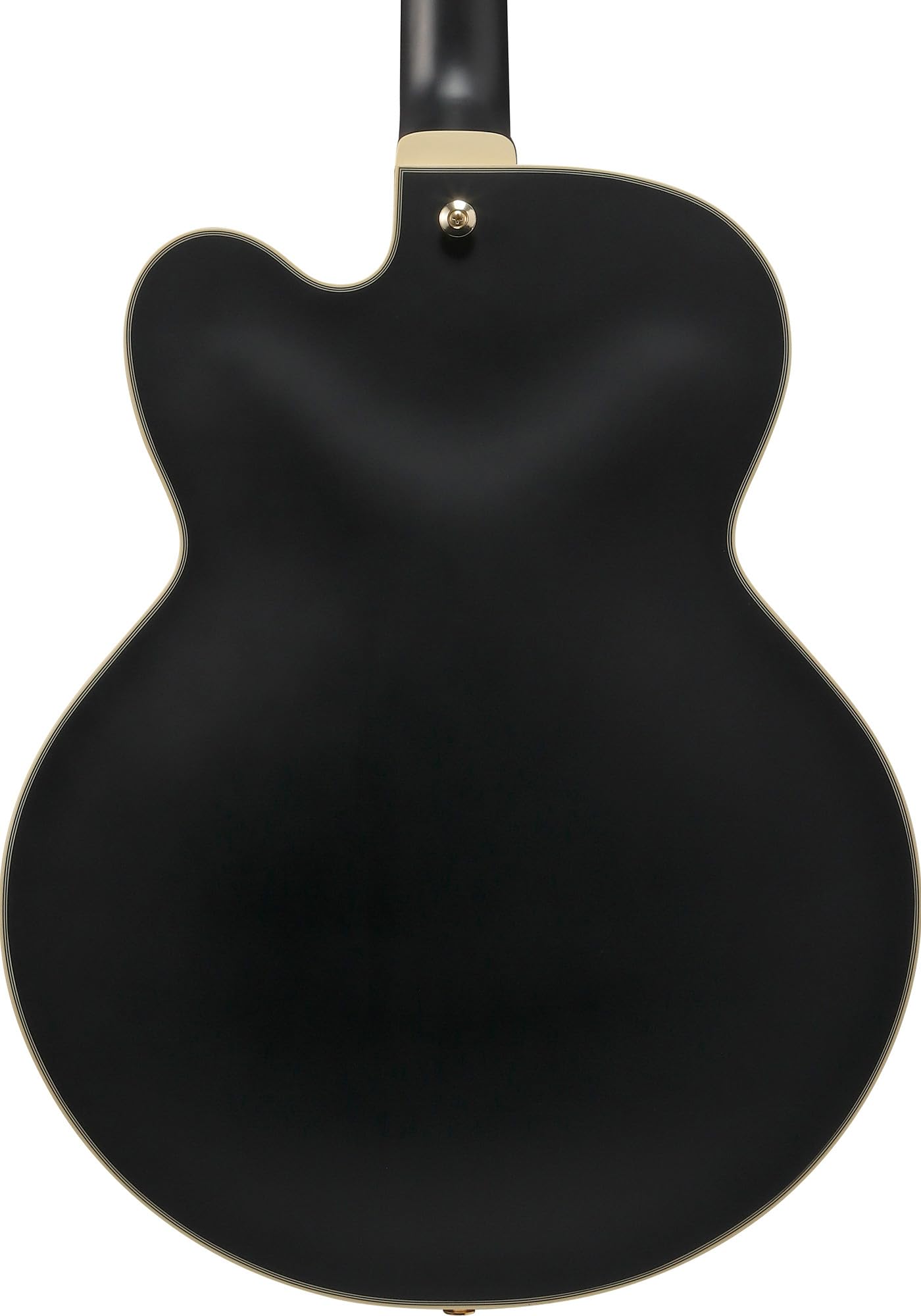 Ibanez AF75G AF Artcore Hollow Body Electric Guitar - Black Flat w/ Gig Bag