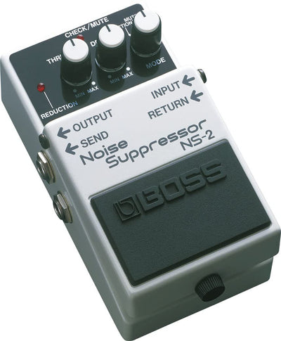 Boss NS-2 Noise Suppressor w/ Instrument Cables