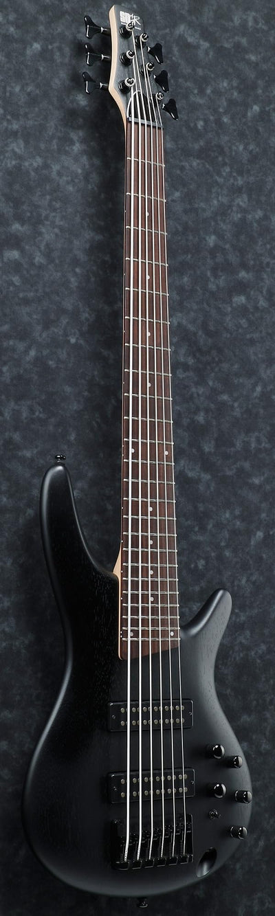 Ibanez SR306EB SR Standard 6-String Bass Guitar - Weathered Black w/ Gig Bag
