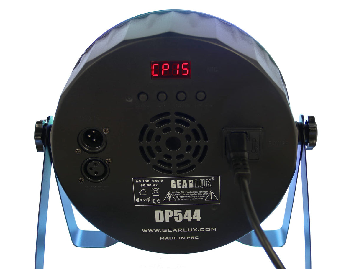 Gearlux DP544 54-LED 1-Watt RGBW Four-in-One LED Stage Light