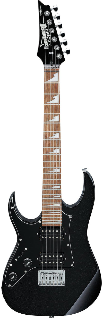Ibanez GRGM21L RG Gio miKro Short-Scale Electric Guitar, Left Handed - Black Night w/ Gig Bag