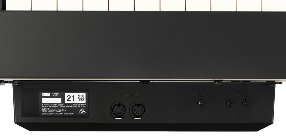 Korg C1 Air Digital Piano - Black w/ Furniture Bench
