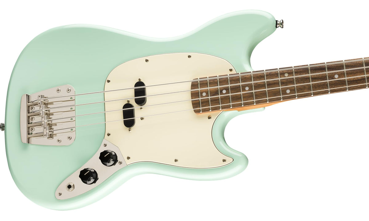 Fender Squier Classic Vibe '60s Mustang Bass - Surf Green w/ Instrument Cable
