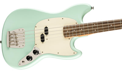 Fender Squier Classic Vibe '60s Mustang Bass - Surf Green w/ Instrument Cable