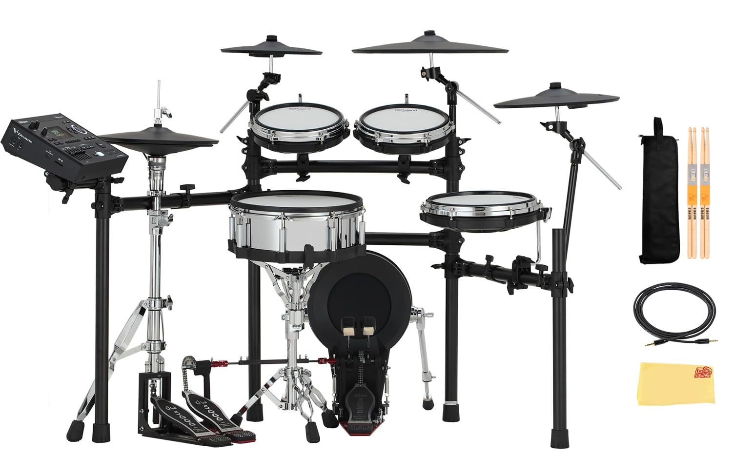 Roland TD516 V-Drums Electronic Drum Kit w/ Drumsticks