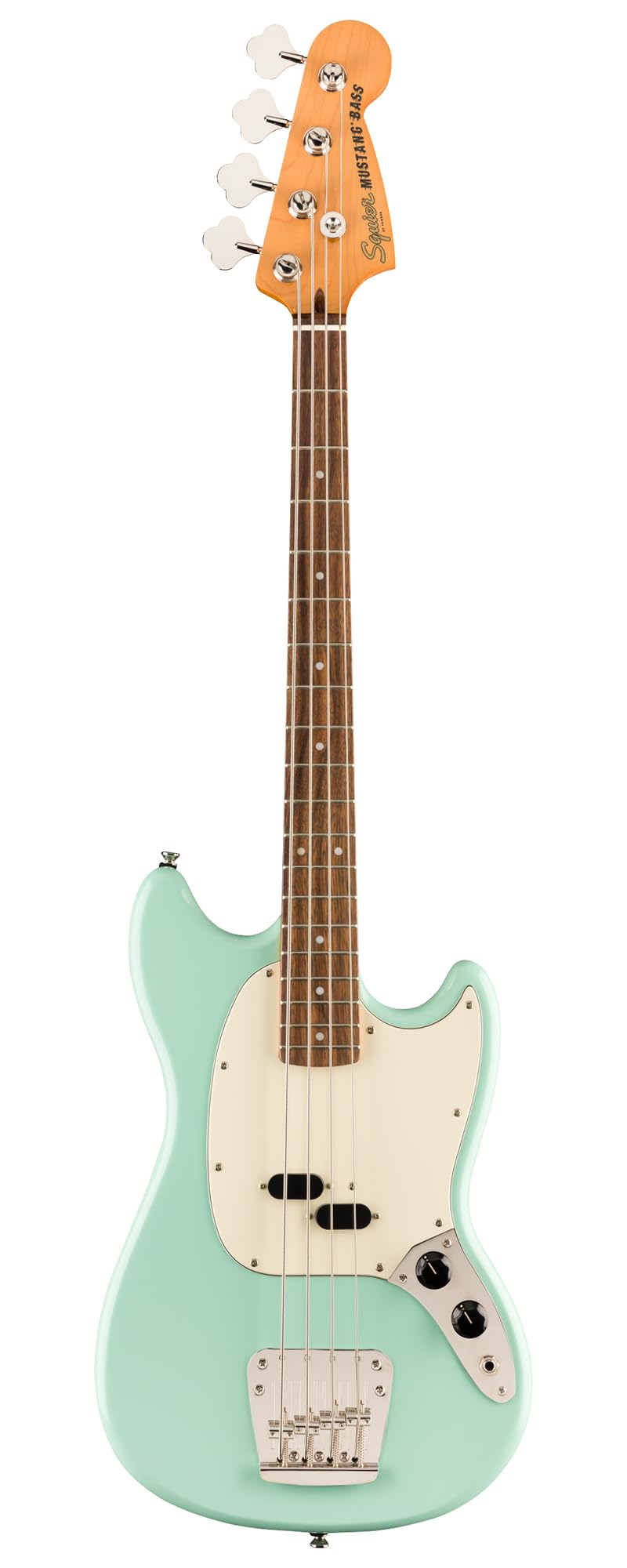 Fender Squier Classic Vibe '60s Mustang Bass - Surf Green w/ Instrument Cable