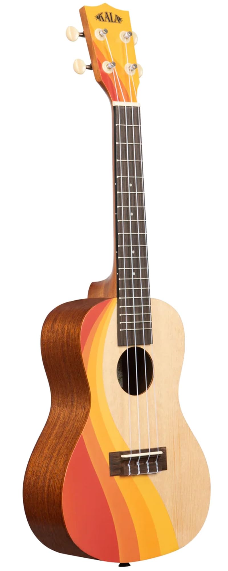 Kala KA-SURF-SWELL Surf Swell Concert Ukulele w/ Case