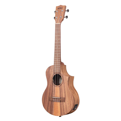 Kala KA-TK-T-CE Teak Tri-Top Tenor Acoustic-Electric Ukulele