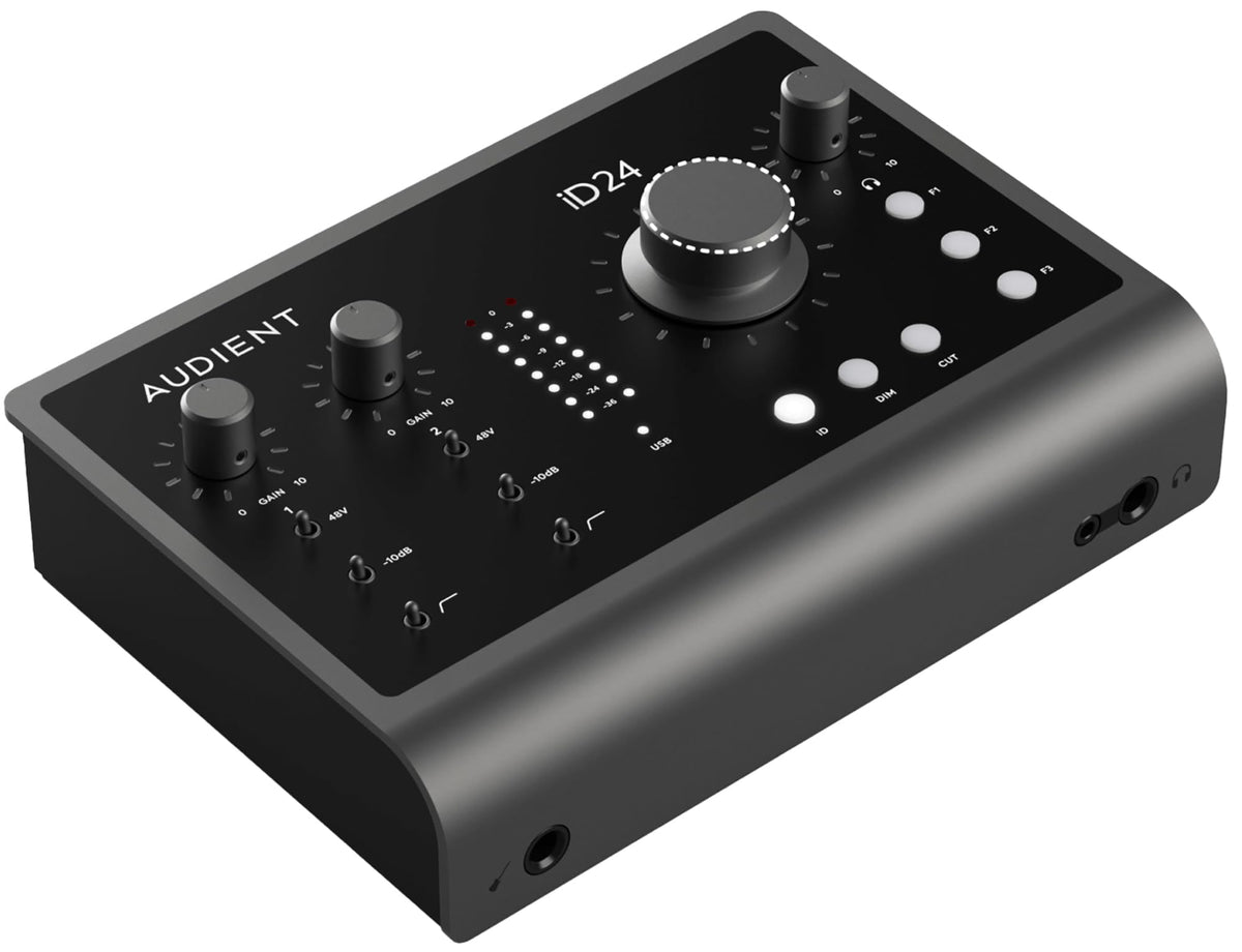 Audient iD24 USB-C Audio Interface w/ Instrument Cable