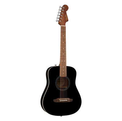 Fender FA-15 3/4-Scale Kids Steel String Acoustic Guitar - Black w/ Gig Bag