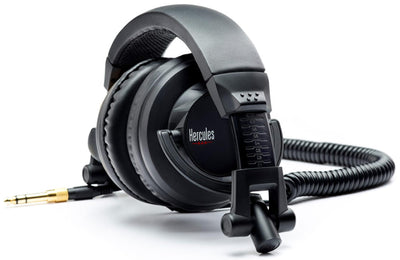Hercules HDP DJ45 Closed-Back DJ Headphones w/ Case