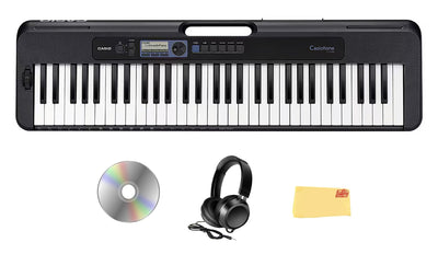 Casio CT-S300 Casiotone 61-Key Portable Keyboard w/ Headphones
