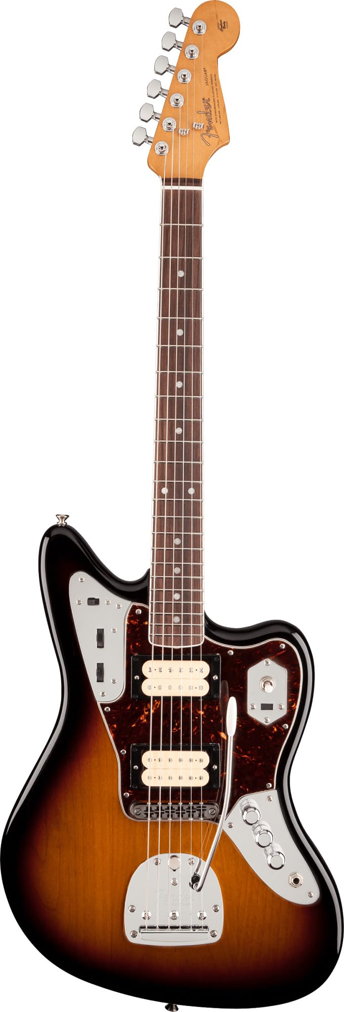 Fender Kurt Cobain Jaguar - 3-Color Sunburst w/ Guitar Cleaning Kit