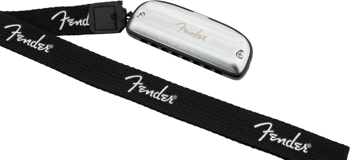 Fender Blues Junior Diatonic 8-Hole Harmonica - Key of G w/ Austin Bazaar Instructional Manual